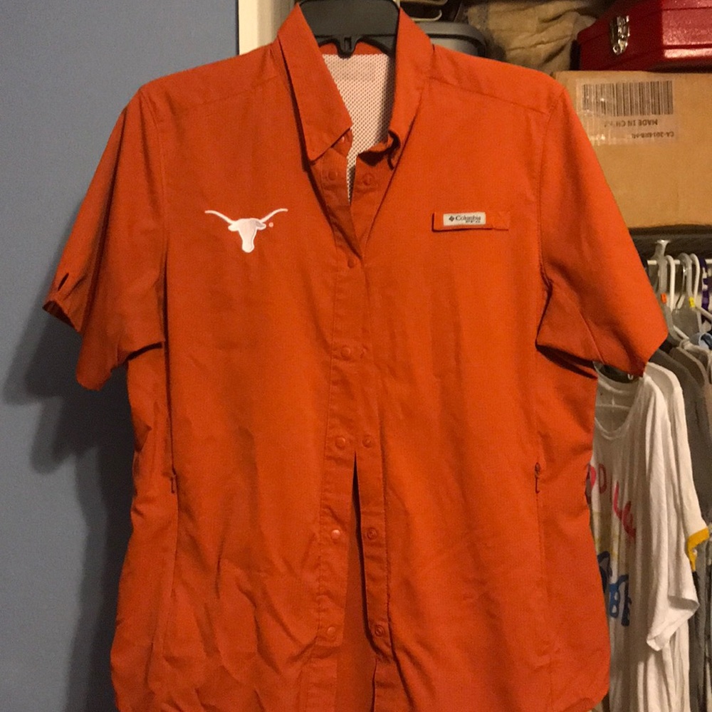 Columbia button up shirt